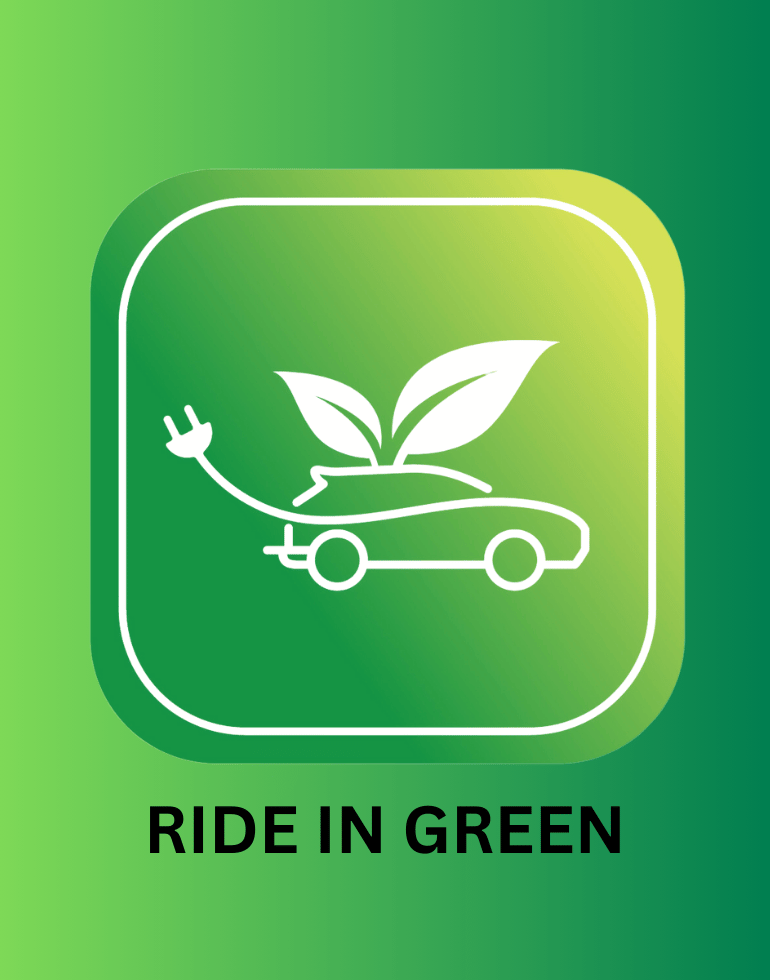 Ride in Green electric car mobile app development Sydney