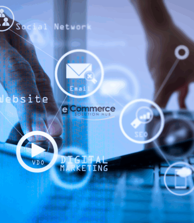 Professional team at work in a digital marketing agency in Sydney